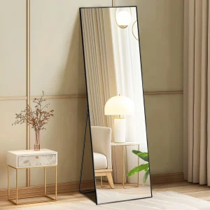 64"x21" Full Body Wall Mirror Standing Hanging or Leaning